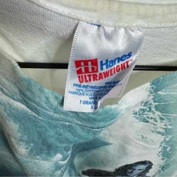 Hanes Heavyweights AOP Michael Bolton Graphic World Tour Tee XL - Picture 9 of 9